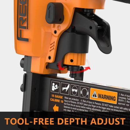 FM504050P 16 & 18 Gauge 3-In-1 Pneumatic Brad Nailer, Finish Nailer And 90 Series Stapler