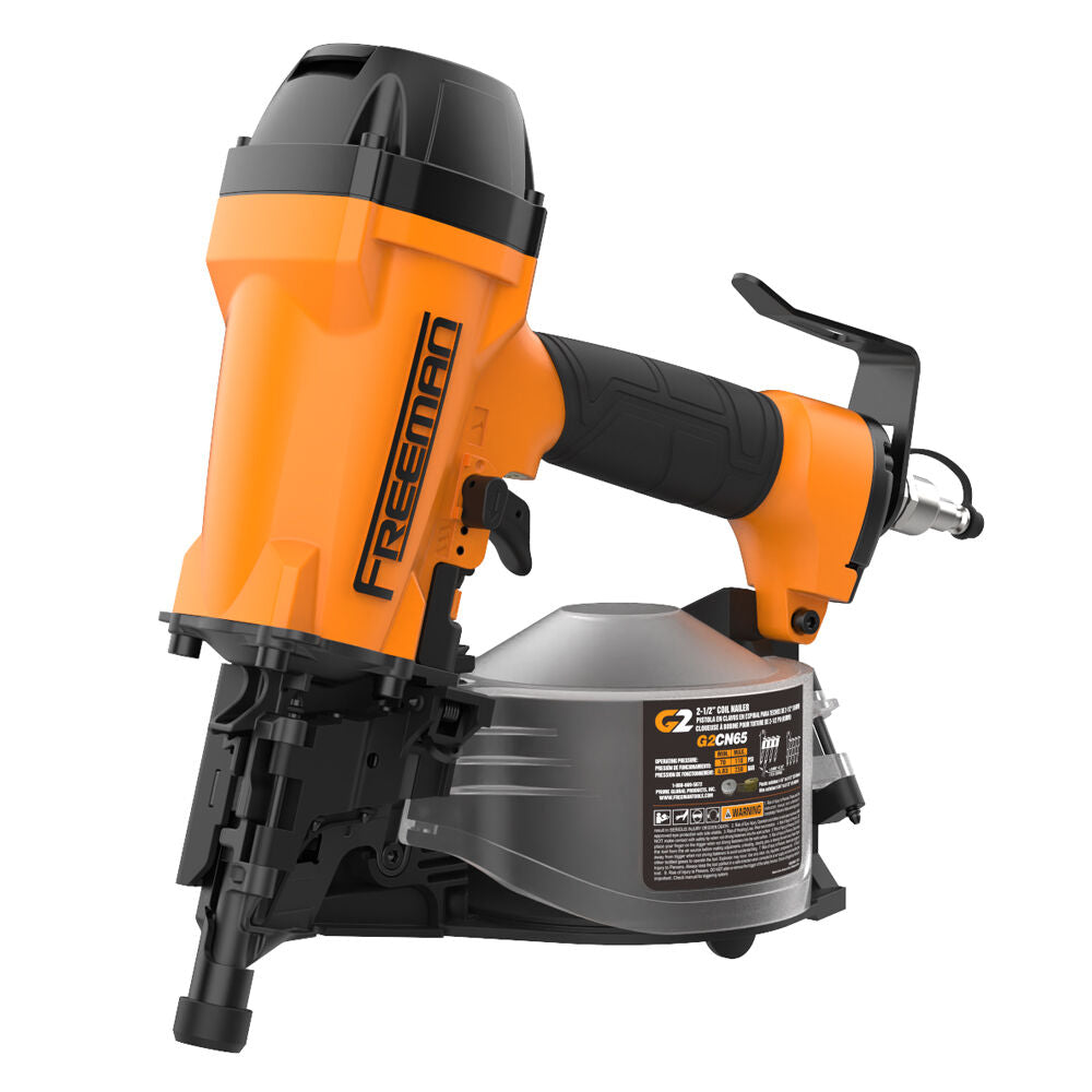 FMCN65 2-1/2” Pneumatic Coil Siding Nailer
