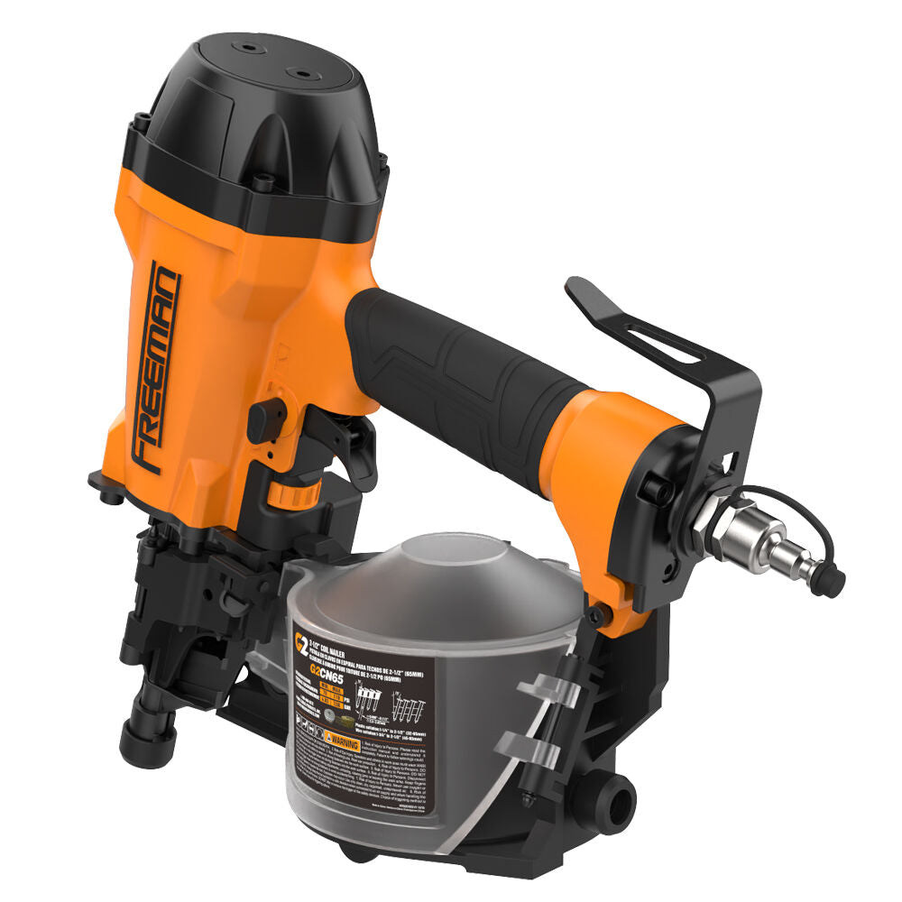 FMCN65 2-1/2” Pneumatic Coil Siding Nailer