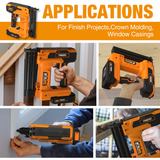 LD329032 2-In-1 18 Gauge 32MM Cordless Brad Nailer And 90 Series Stapler