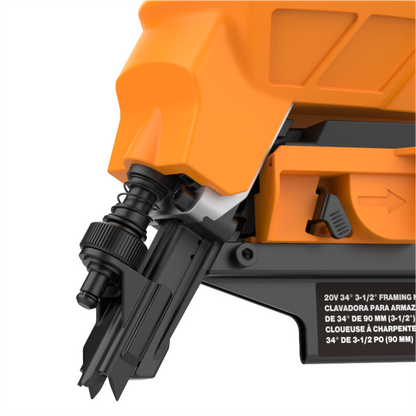 LD2190 21 Degree Full Round Head Brushless Cordless Framing Nailer