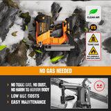 LD40 20V Lithium-Ion Battery Powered Brushless Cordless 1 5/8 Inch 40MM Concrete Nail Gun