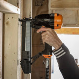 WC200 Pneumatic 16 Gauge 1 Inch Wide Crown Stapler for for Freeman, DeWalt, or Bostitch 16S2 Series Staples