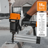 XJGD64 14 Gauge ST64 Pneumatic Concrete T Nailer